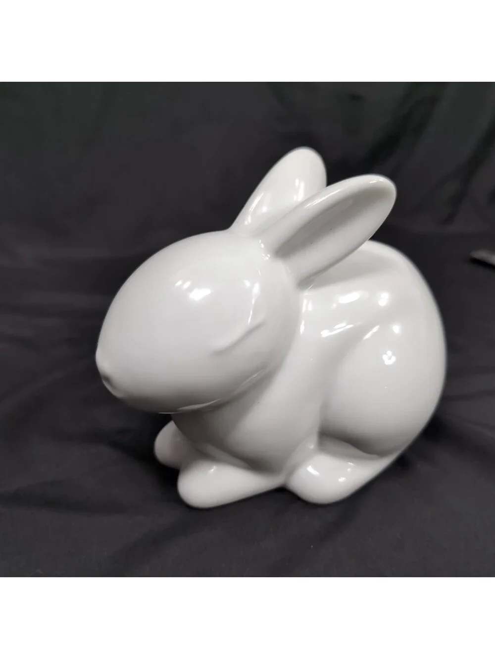 Target Vintage White Ceramic Rabbit Light Woodland Bunny Accent Lamp Tested